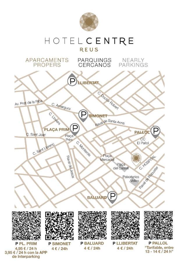 Hotel Centre Reus Exteriér fotografie